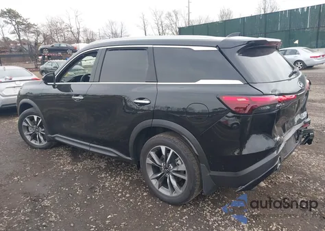 2025 Infiniti Qx60 Luxe Awd from USA, damaged, VIN 5N1AL1FS8SC351939